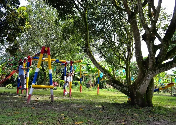 Casa Finca Villa Luz A 800 Mts Del Parque Del Cafe